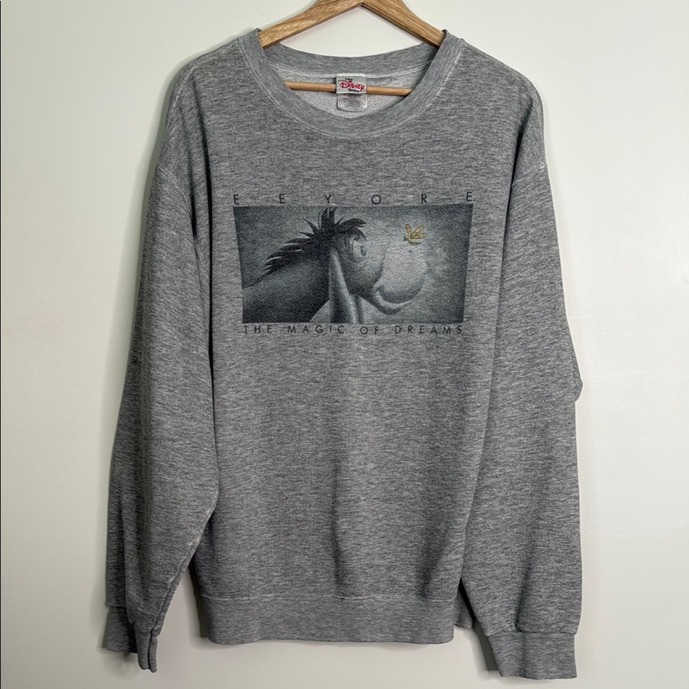 The Disney Store Gray Eeyore Sweatshirt